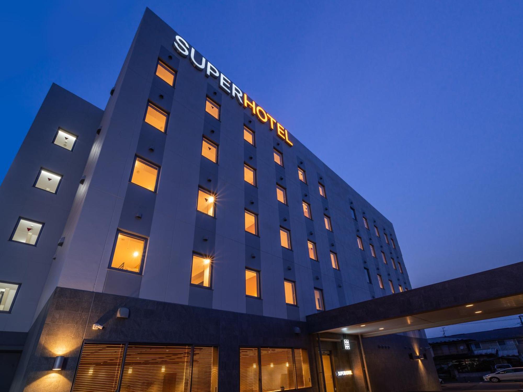 Super Hotel Yahaba Station East Exit Bagian luar foto
