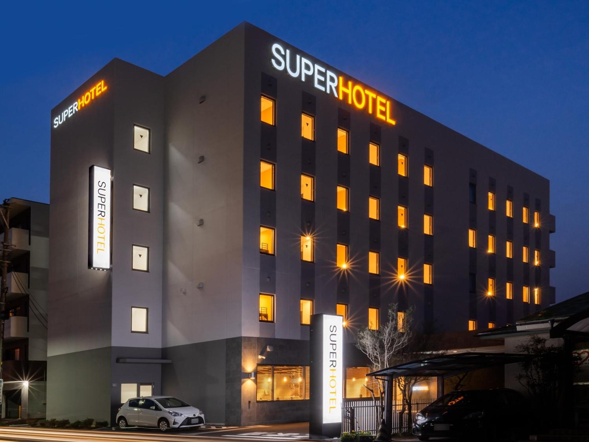 Super Hotel Yahaba Station East Exit Bagian luar foto